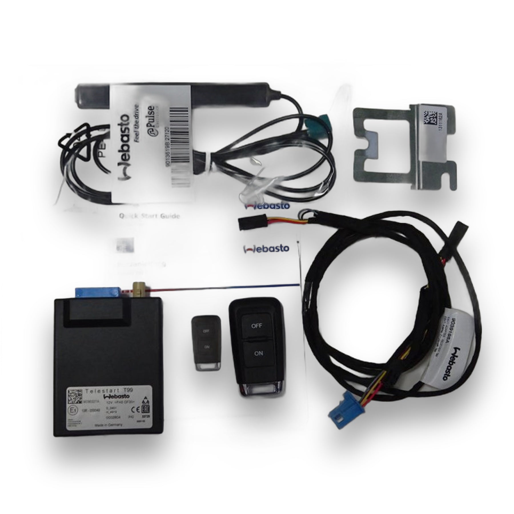 WEBASTO Fahrzeug-Einbaukits 1315072B – Vorderseite