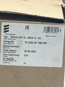 Eberspächer blower 24V VL 10KW H-Kit 25.2435.99.1500.0M
