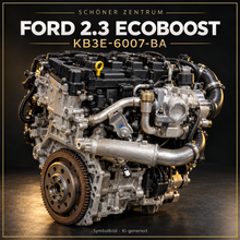 KI-generiertes Symbolbild: Ford 2.3 EcoBoost Motor KB3E-6007-BA im Schöner-Zentrum-Luxusstil