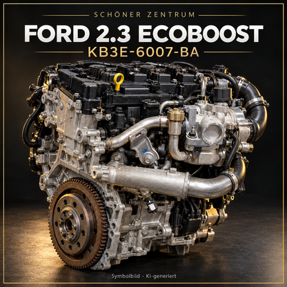KI-generiertes Symbolbild: Ford 2.3 EcoBoost Motor KB3E-6007-BA im Schöner-Zentrum-Luxusstil