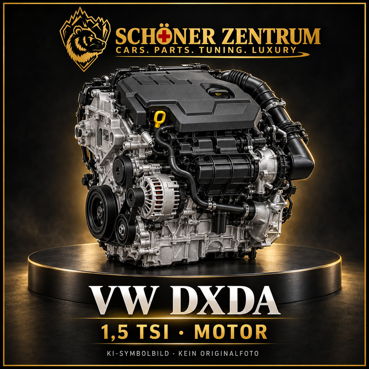 DXDA Motor – KI-Symbolbild, kein Originalfoto des angebotenen Motors