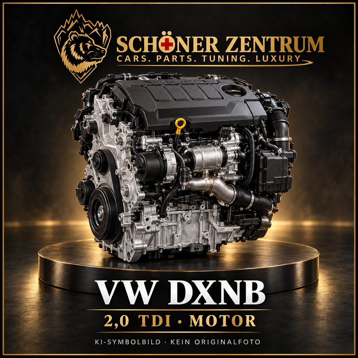 DXNB Motor – KI-Symbolbild, kein Originalfoto des angebotenen Motors