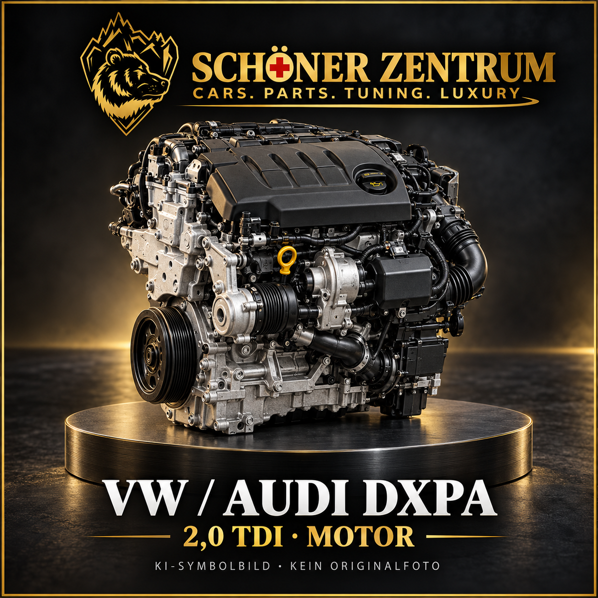 DXPA Motor – KI-Symbolbild, kein Originalfoto des angebotenen Motors