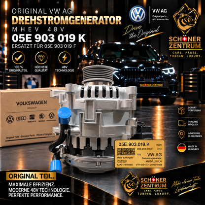VW Vitesco 48V Startergenerator 05E903019K – Schöner Zentrum Präsentationsbild; Ausführung siehe Originalfotos